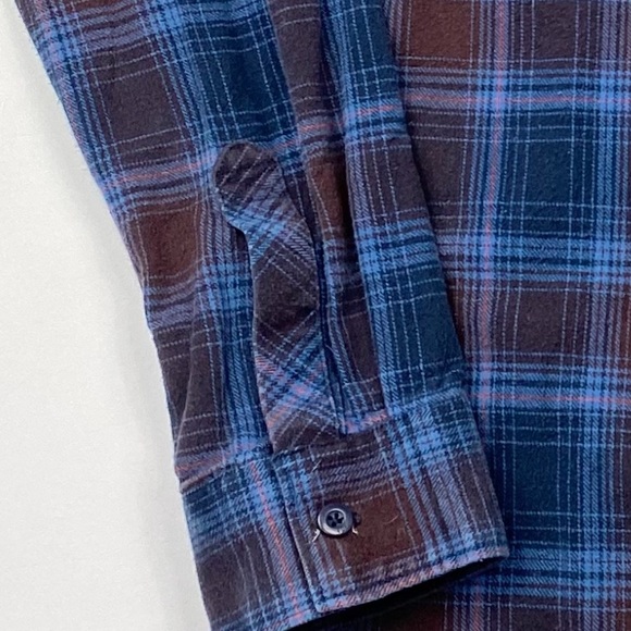 Men’s Fox Racing Long Sleeve Flannel Button Down Shirt Size Large - Picture 4 of 6
